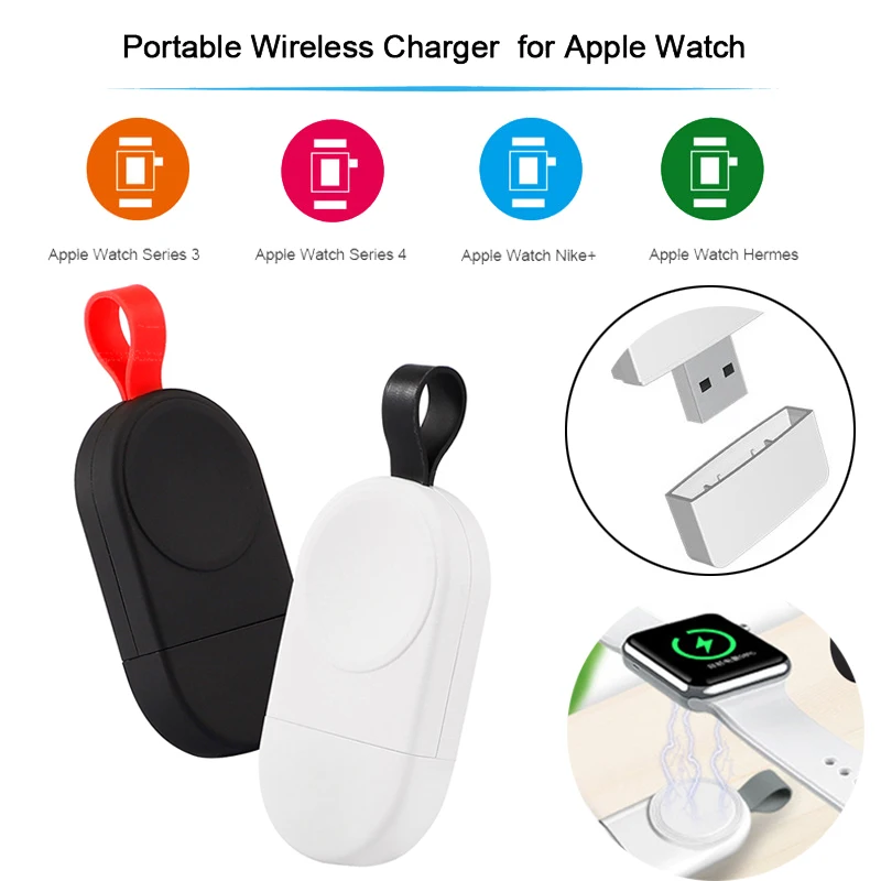 

Portable Wireless Charger for I Watch Charging Dock Station USB Charger Cable for Apple Watch Series2 3 4 with Box Dropshipping