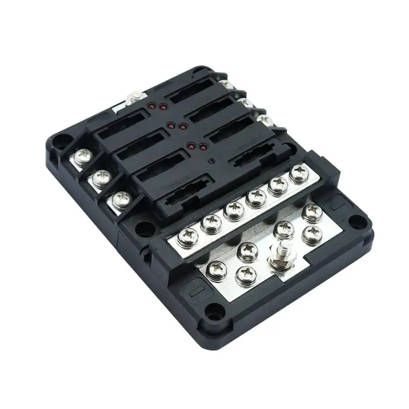 1 шт. 6 способов 100 А 32 в держатель предохранителя винтового типа 12P шина для лодки