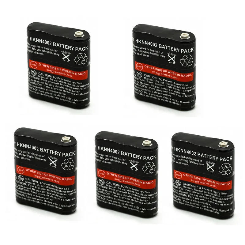 5 шт. KEBT-071 HKNN4002 1000 мАч аккумулятор для Motorola 56315 TalkAbout радио MS350 MR350 MJ270 EM1000 MC220 T5000 FV500