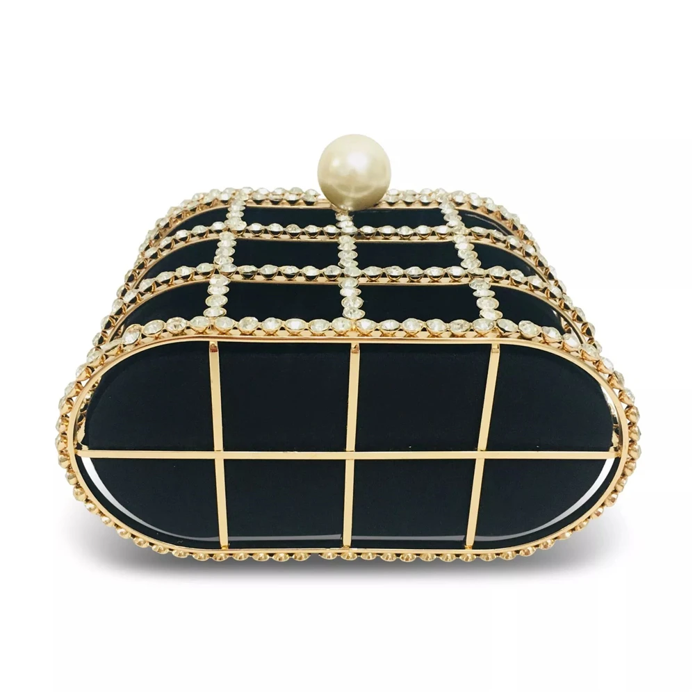 Новые Роскошные lady diamond женские сумки из натуральной кожи полый металлический ведро дизайнерская ручка с бахромой сумки ужин вечерние сумки на плечо сумка клатч кошелек