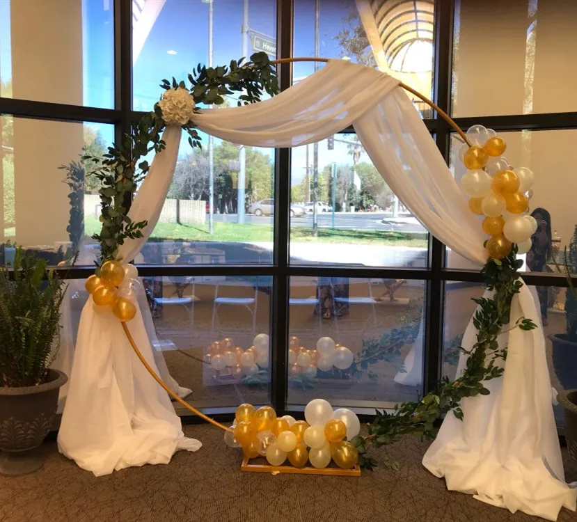 Реквизит EMS для свадьбы рождества дня рождения детской вечеринки круглые кольца