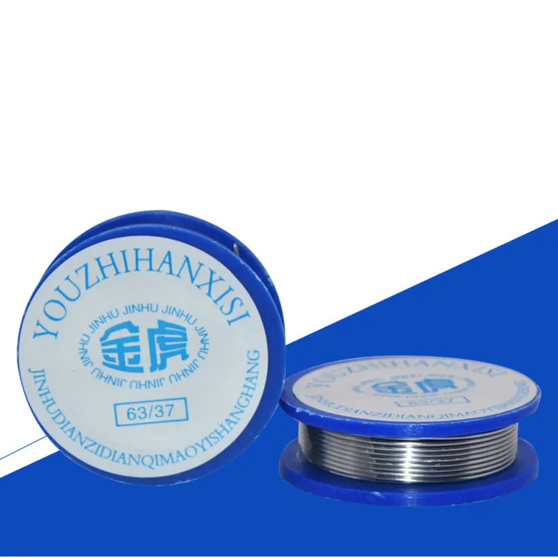 Оловянно-свинцовая проволока припой с сердечником из расплавленной канифоли для