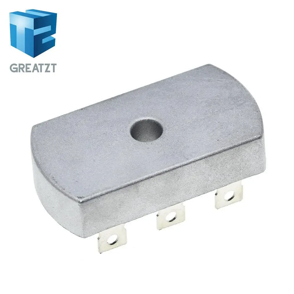 GREATZT 50A 1200V Алюминиевый металлический чехол 3-фазный диодный мостовой выпрямитель