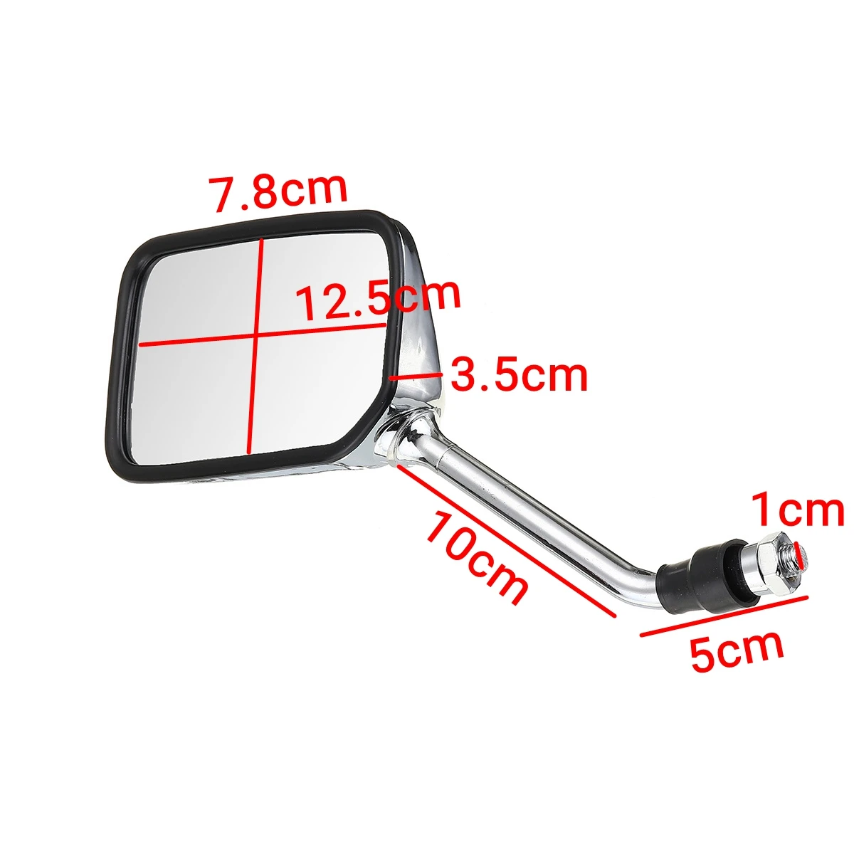 

Pair Motorcycle Rear Side View Rearview Mirror Handlebar Mirror For Honda CB400 CB750 CB1000 CB1300 Aluminum Alloy