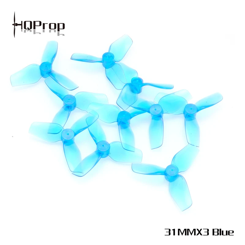

12 шт./6 пар HQprop Micro Whoop 31 мм 3 лезвия CW + CCW Пропеллер для радиоуправляемой модели FPV гоночный Дрон мультиротор RC ЗАПАСНЫЕ ЧАСТИ