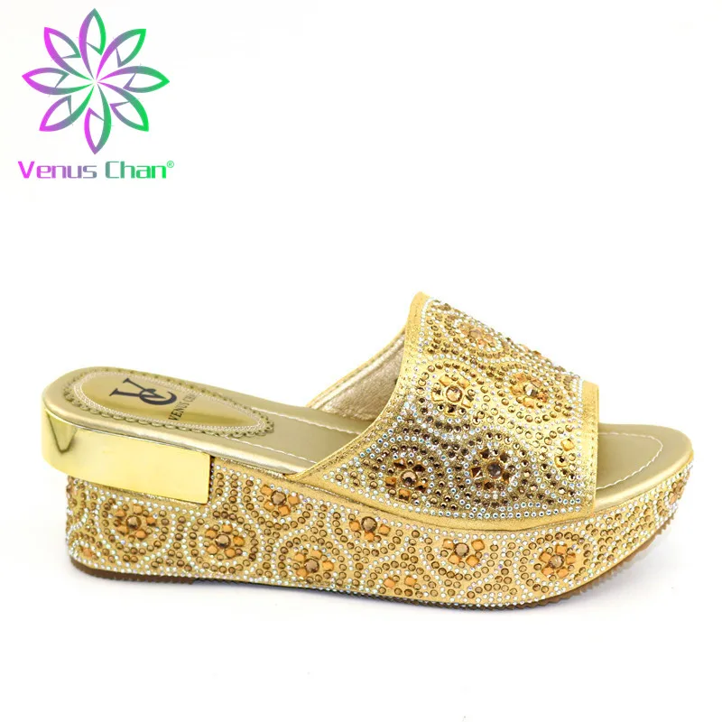 

Latest Shoes Women Elegant Pumps New Arrival Ladies Wedding Shoes Decorated with Rhinestone Italian Ladies Shoes for Party