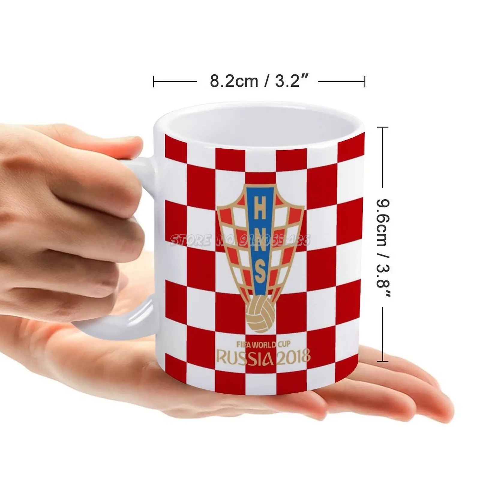 Хорватия Национальный футбол чай м дизайн для России кофейные кружки