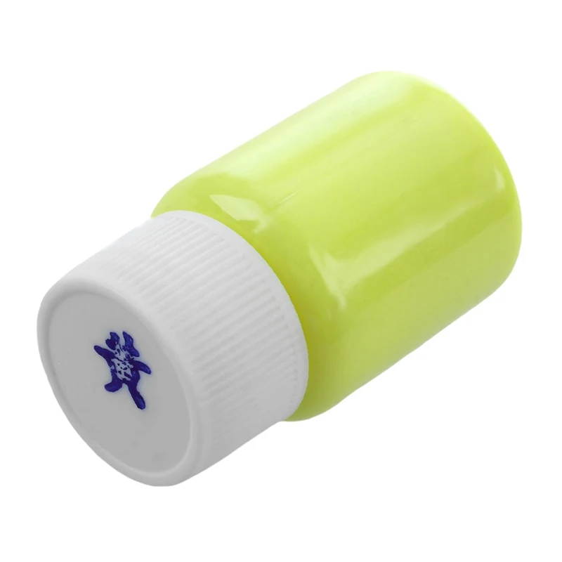 20 г светится в темноте акриловая светящаяся краска яркий пигмент вечерние