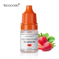 1piece strawberry flavor essence for handmade cosmetic lip gloss base lipgloss diy food grade fragrance flavoring essential oil