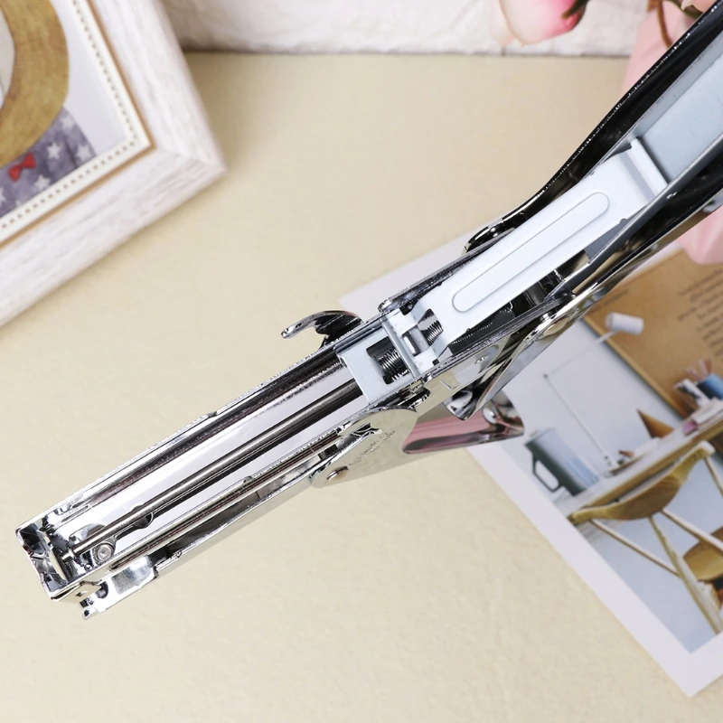 

Durable Metal Heavy Duty Paper Plier Stapler Desktop Stationery Office Supplies