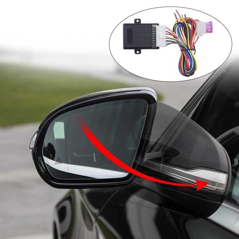 

Universal 12V Car Side Mirror Folding System Auto Side Mirror Folding Kit Universal Car Styling Car Accessories