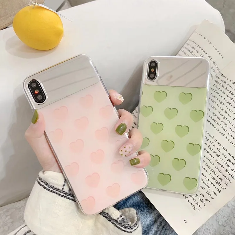 Красочный lovling зеркальный чехол для iPhone X XR XS MAX 6 7S 7s Plus 8S 8s |