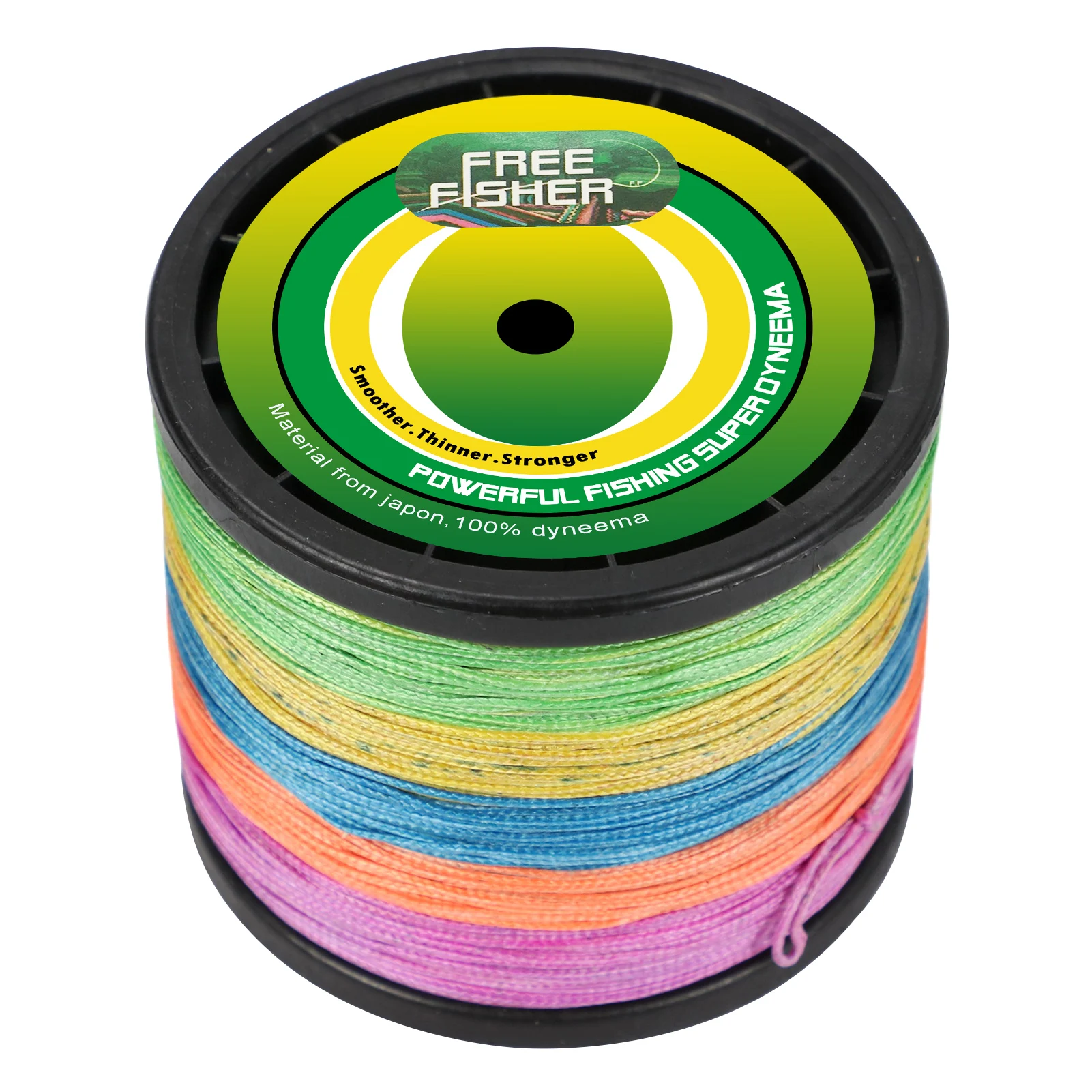 

FreeFisher 8-жильная плетеная рыболовная леска 300 м, сверхпрочная многонитевая полиэтиленовая плетеная леска 120LB/135LB/150LB/200LB