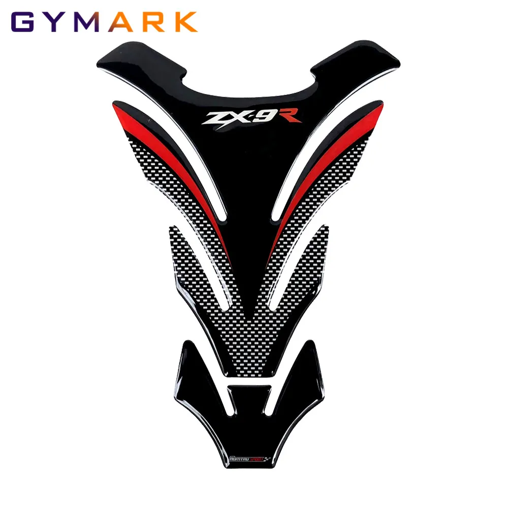 Для Kawasaki NINJA ZX9R ZX 9R мотоцикл 3D углеродного волокна топливного бака Pad защита