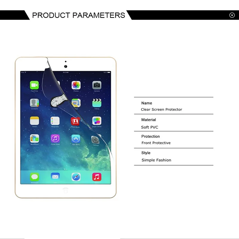 Защитная пленка HD для iPad Pro 12 9 2017 2015 мягкая Передняя защитная экрана планшета Apple