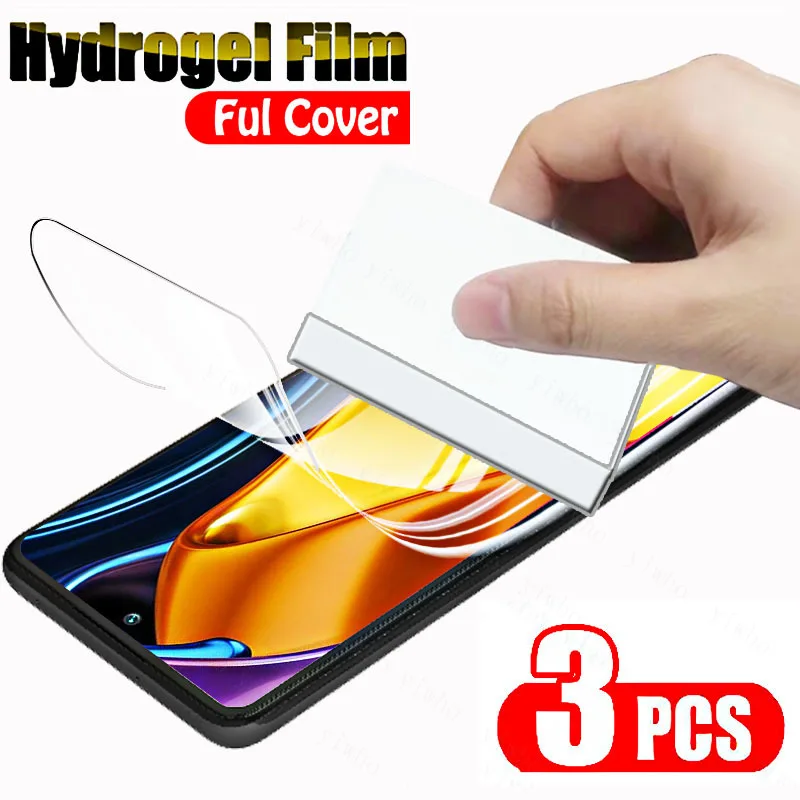 

Защитная Гидрогелевая пленка для Xiaomi Poco M3 Pro 4G/5G, Защита экрана для Xiomi Pocophone M3, мягкая защитная пленка M3Pro F3, не стекло