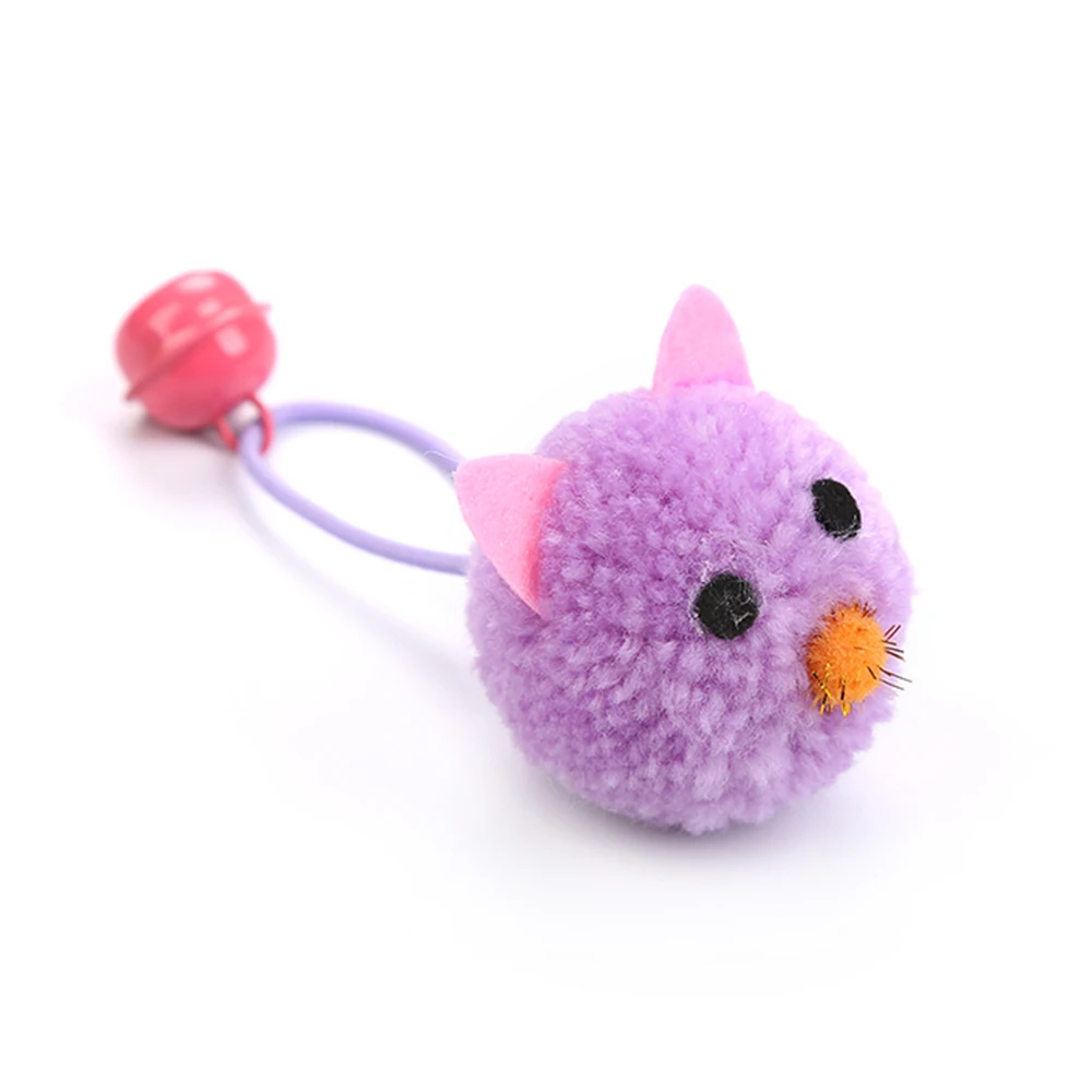 Cute Mini Soft Fleece False Mouse Cat Toys Colorful Funny Playing Training For Cats Kitten Puppy Pet Supplies | Дом и сад