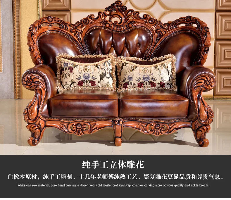 Диван для гостиной, диван, натуральная кожа, диван cama puff asiento chesterfield, деревянный, sala