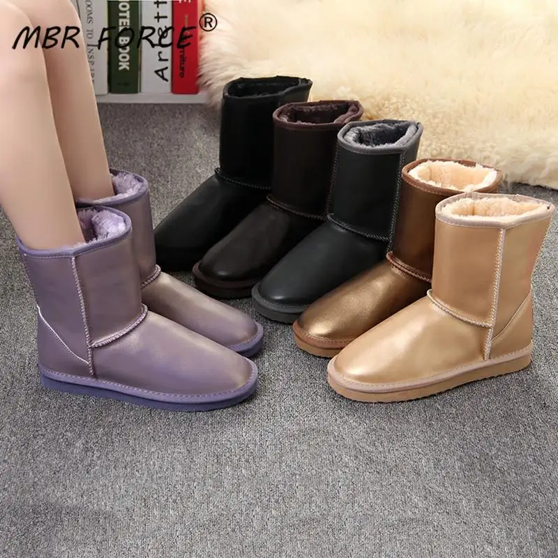 MBR FORCE/австралийские классические женские зимние ботинки наивысшего качества из