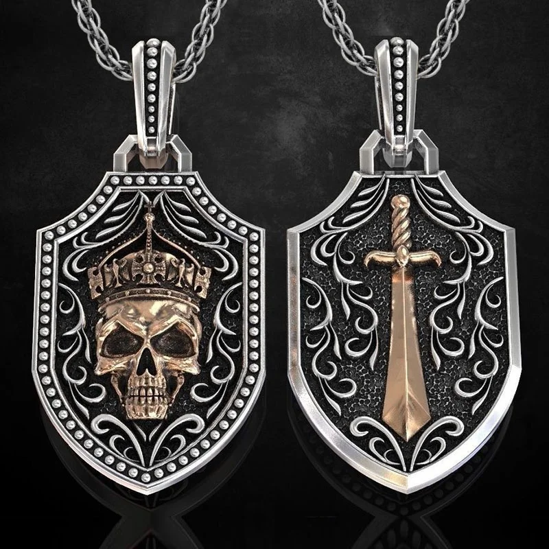 Недорогое ожерелье мужское винтажное модное ювелирное изделие дешевое на