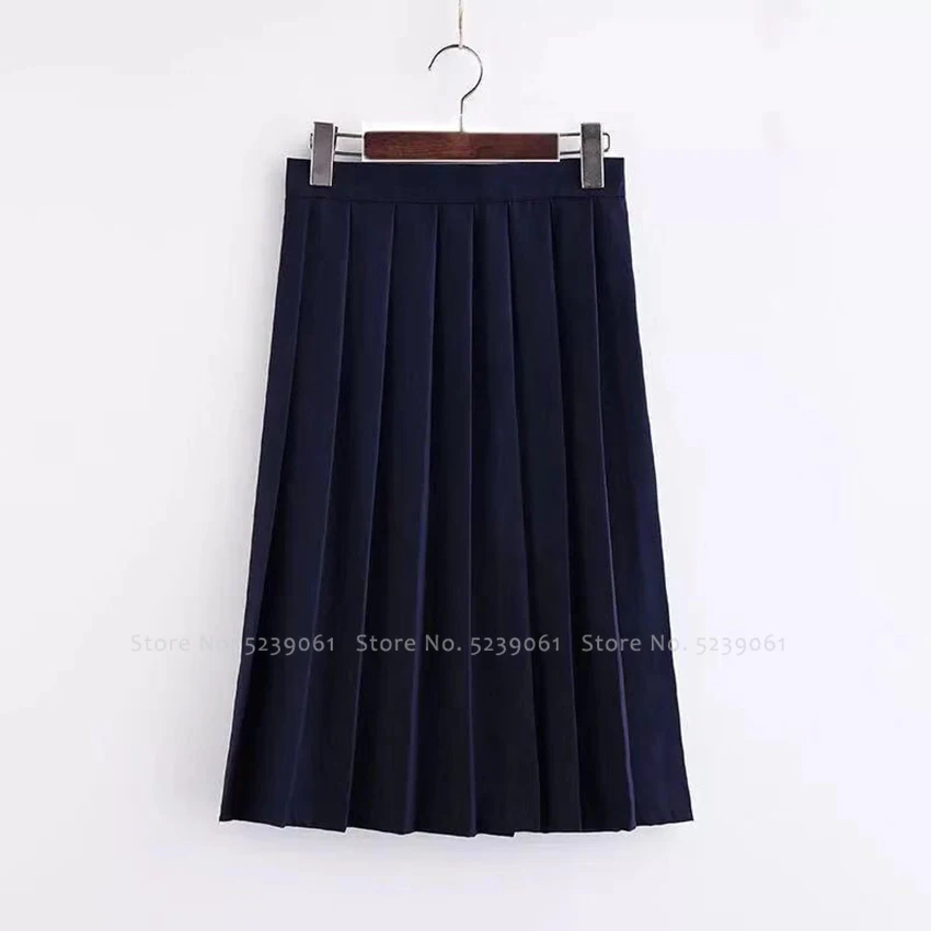 Girls JK Suit High School Uniform Japanese Kawaii Navy Sailor Cosplay Costume Party Korean Academy Pleated Skirts Anime Clothing |