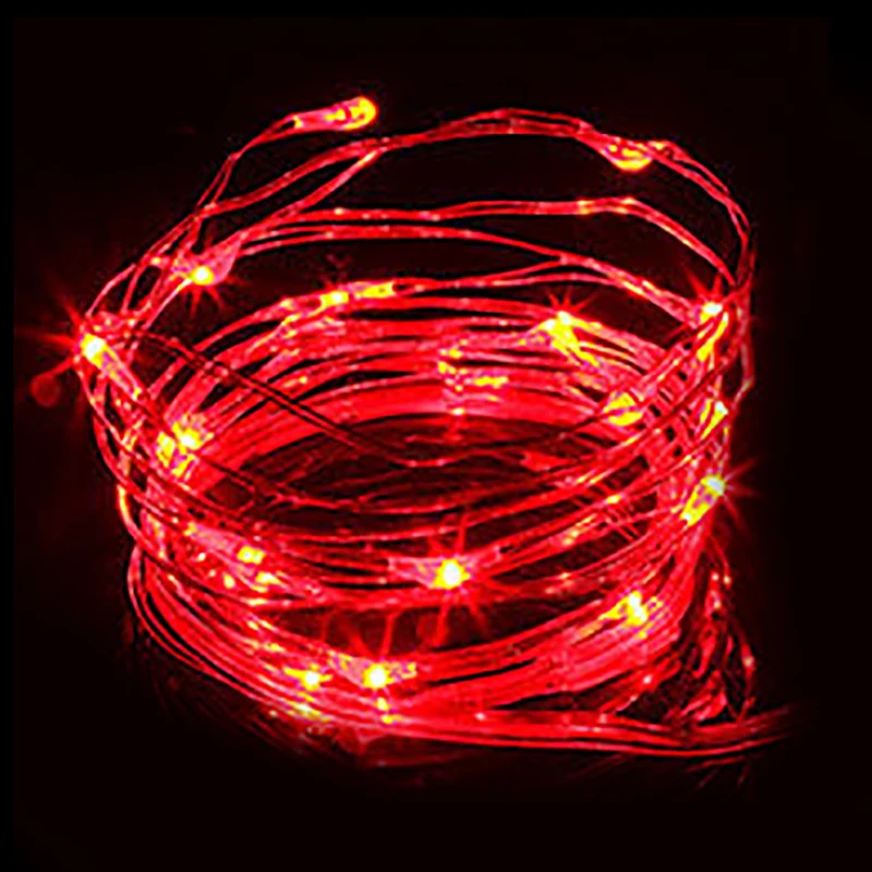 Новый теплый белый пробковый светильник 2 метра 20 лампочек для бутылки вина