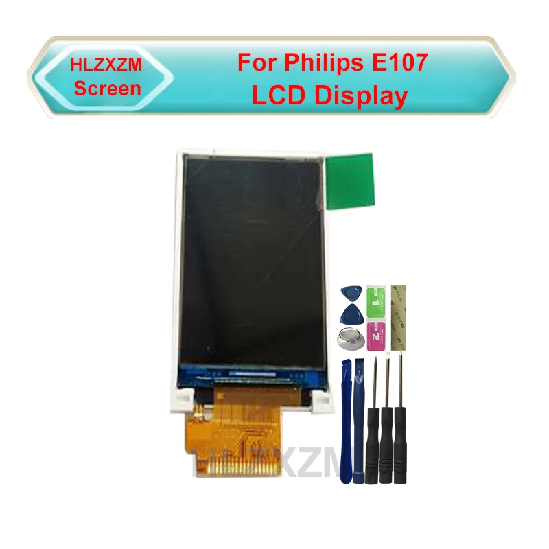 

For Philips E107 LCD Display No Touch Screen Digitizer Sensor Replacement With Tools