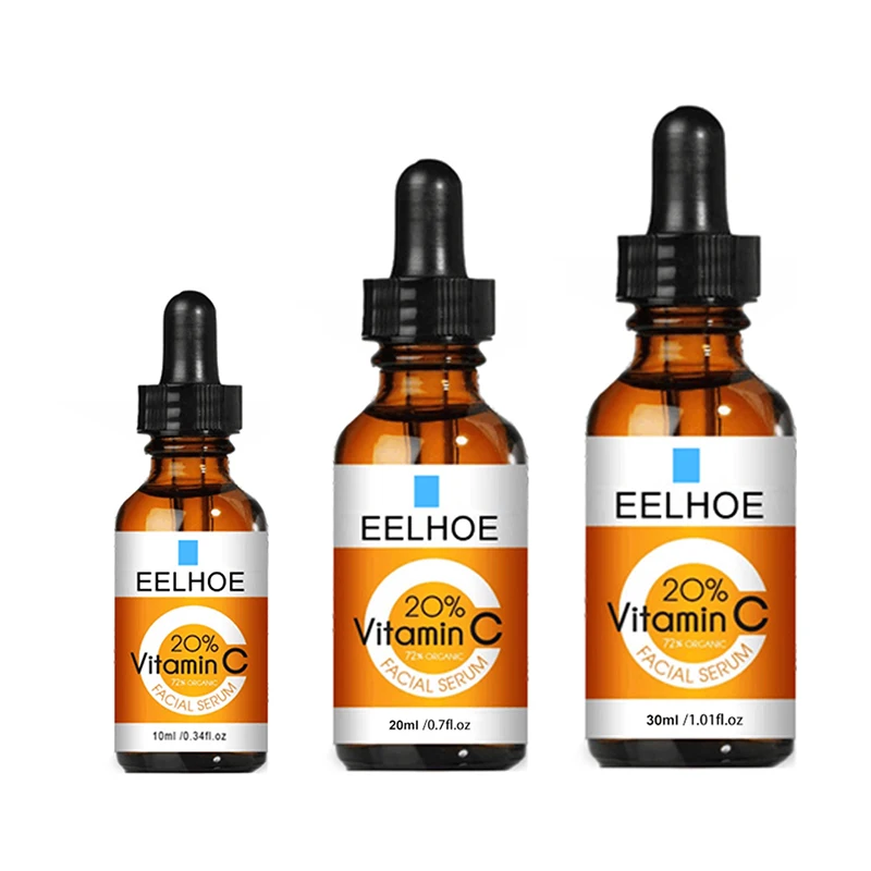 10/20/30 мл витамин C жидкость Сыворотки анти-старения отбеливающий ВК масло для лица