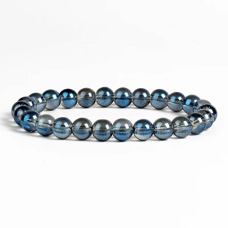 Модные браслеты из натурального камня для женщин энергетический лабрадорит