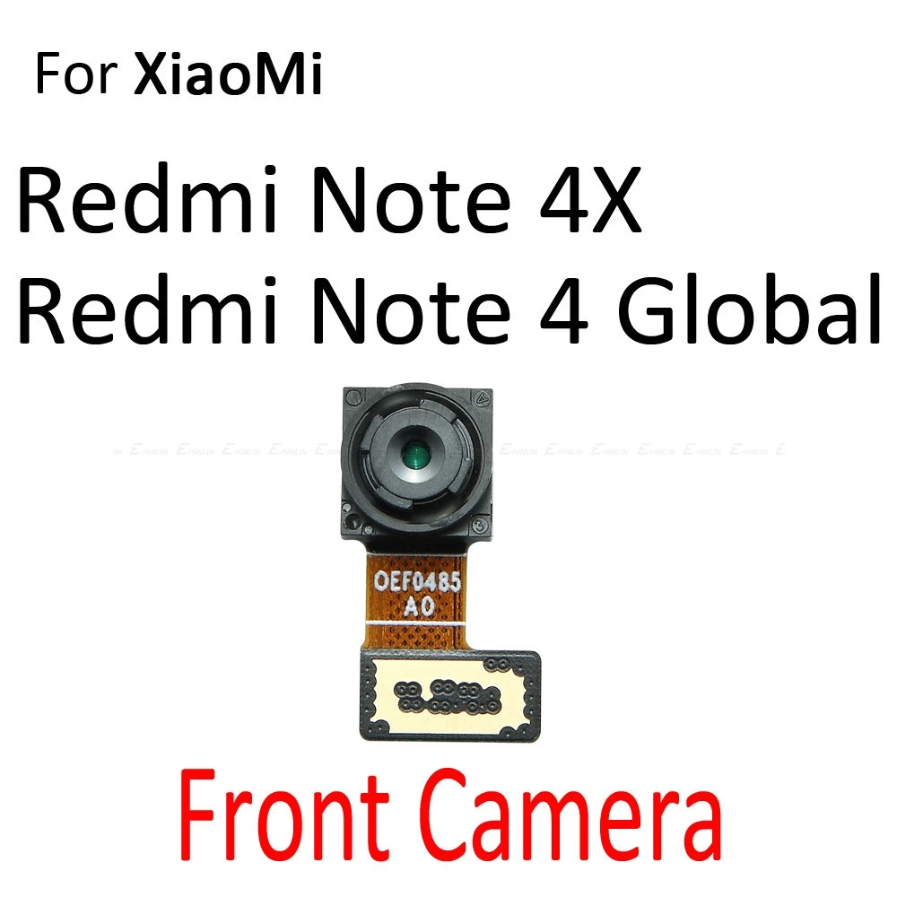 

Rear Back Main Front Facing Selfie Camera For Xiaomi Mi 5X 6X Redmi 4 4X Global Small Module Ribbon Flex Cable