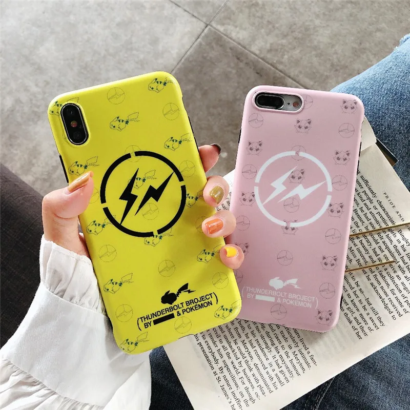 Милый чехол для телефона Pokemons Pika, забавный мультяшный чехол для Apple iPhone 6 6s 7 8 Plus X XS XR XS Max 11 Pro Max
