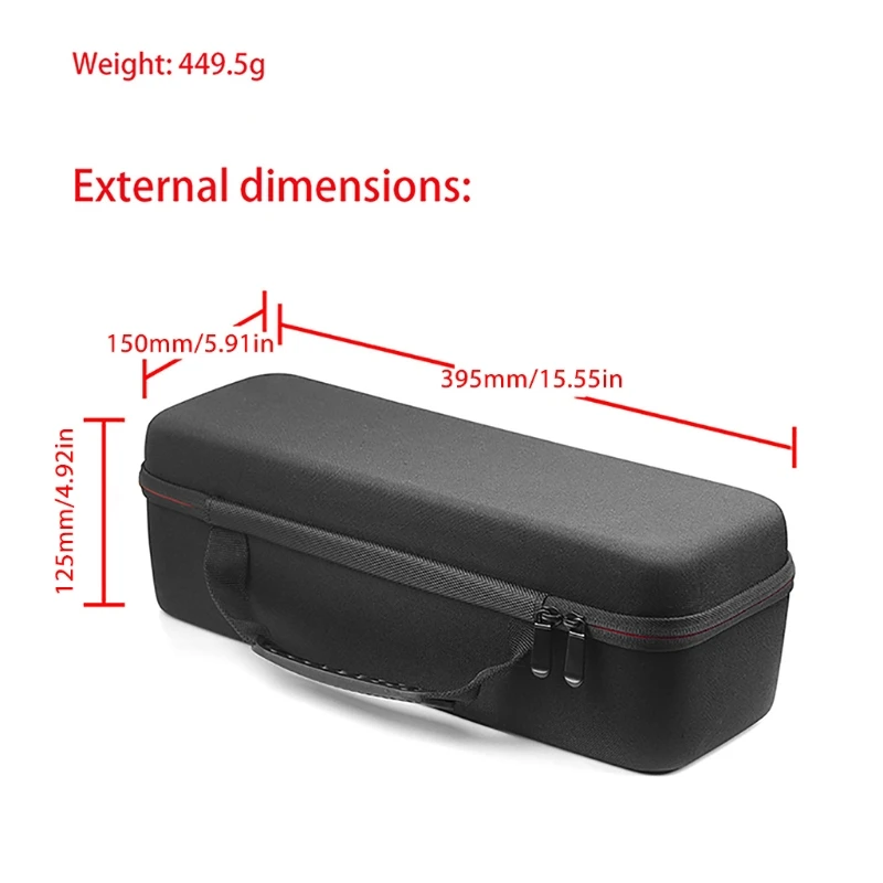 

Storage Box Storage Bag Carry Case Protective Cover For -SONY SSRS-ZR7 Hi-Res J60A