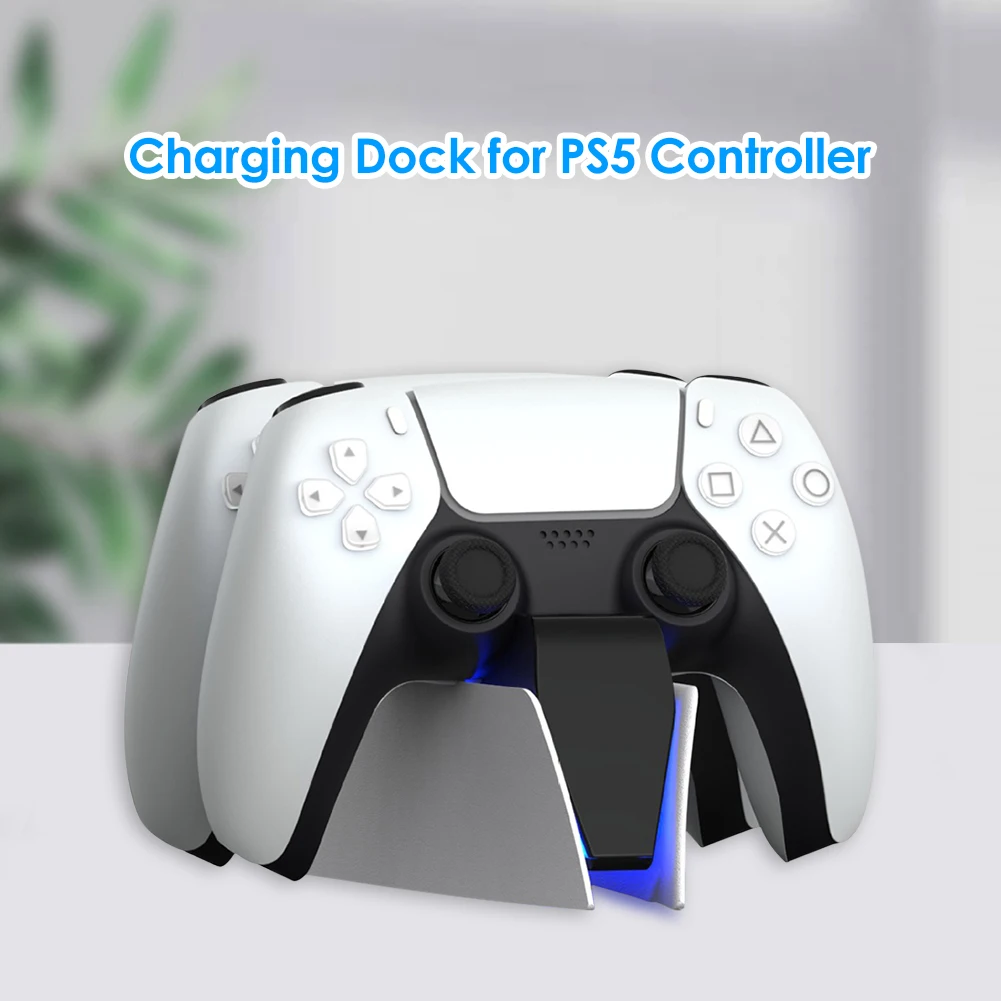 Зарядная док-станция для беспроводных геймпадов PlayStation 5 DualSense USB Type-C | Электроника