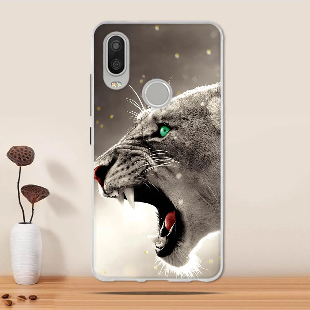 Чехол для BQ Aquaris X2 Pro мягкий силиконовый чехол из ТПУ 3d чехлы / Pro|Бамперы| |