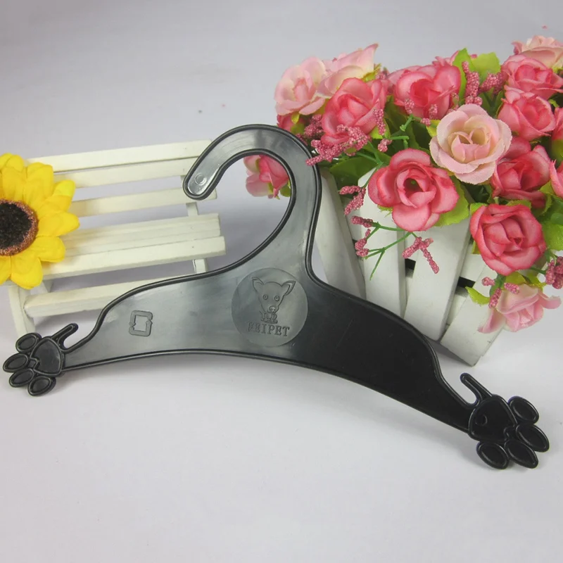 5 шт. вешалка для одежды щенков кошек товары собак практичные аксессуары Черная