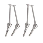 4 шт. металлический передний приводной вал CVD 0090 для Wltoys 12428 12423 112 Радиоуправляемый автомобиль гусеничный короткий курс грузовик обновленные детали