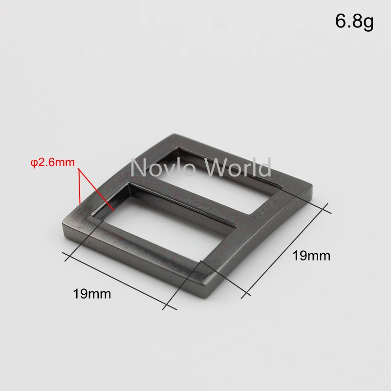 Мир Nolvo 5 20 3/4 шт. цветов 19*19 мм дюйма металлическая пряжка рюкзак наплечный кожаный
