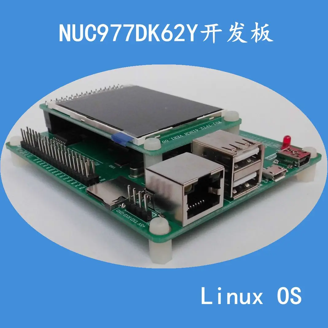 NUC977DK62Y 970 ARM9 LinuxNUC977 плата с ЖК экраном|Датчик ABS| |