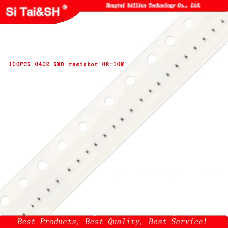 100 шт. 0402 5% SMD резистор 0R ~ 10M 1/16 Вт для детей 0 1 10 150 220 330 Ом 1K 2 K 10K 100K 1R 10R 100R 150R 220R 330R м 4 7