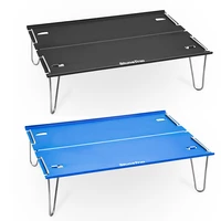 portable foldable table camping outdoor travel furniture bed tables picnic aluminium alloy ultra light folding mini desk
