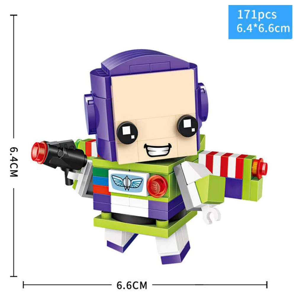 Лидер продаж Мультяшные игрушки lepining История игрушек Вуди Базз Лайтер сборочные