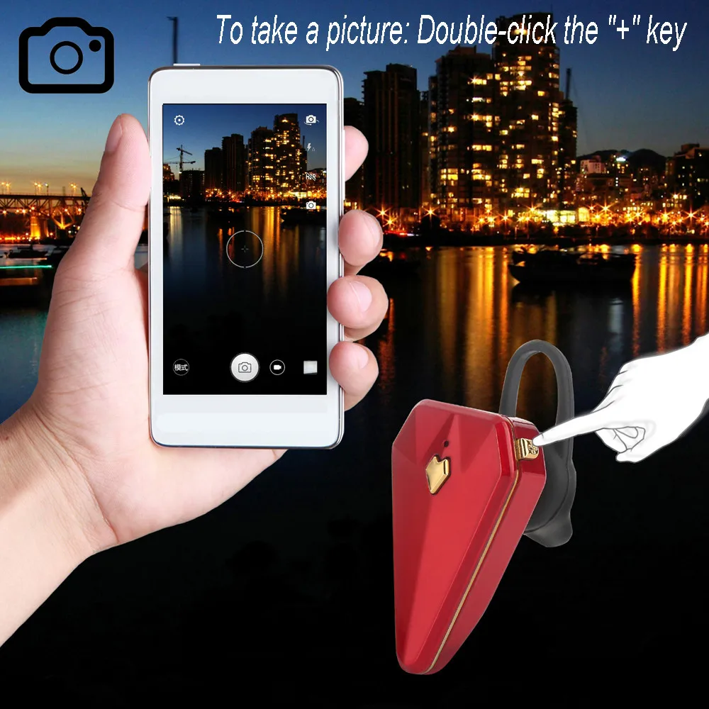 Mosunx Мини Bluetooth гарнитура Беспроводные наушники с микрофоном Регулировка