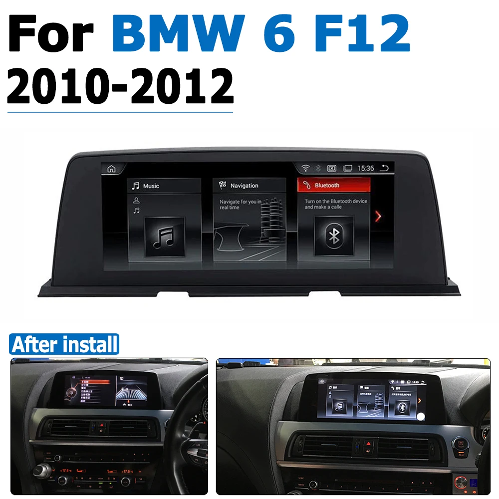 Android 8 0 Автомобильный gps DVD мультимедийный плеер для BMW 6 серии F12 2010 ~ 2012 CIC
