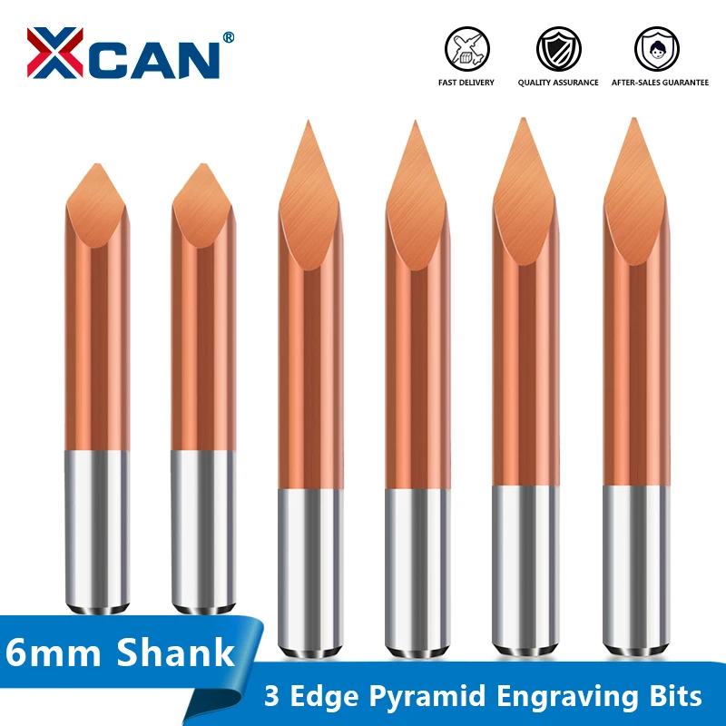 Фреза XCAN 3 отделения хвостовик 6 мм карбидная концевая фреза с ЧПУ станок