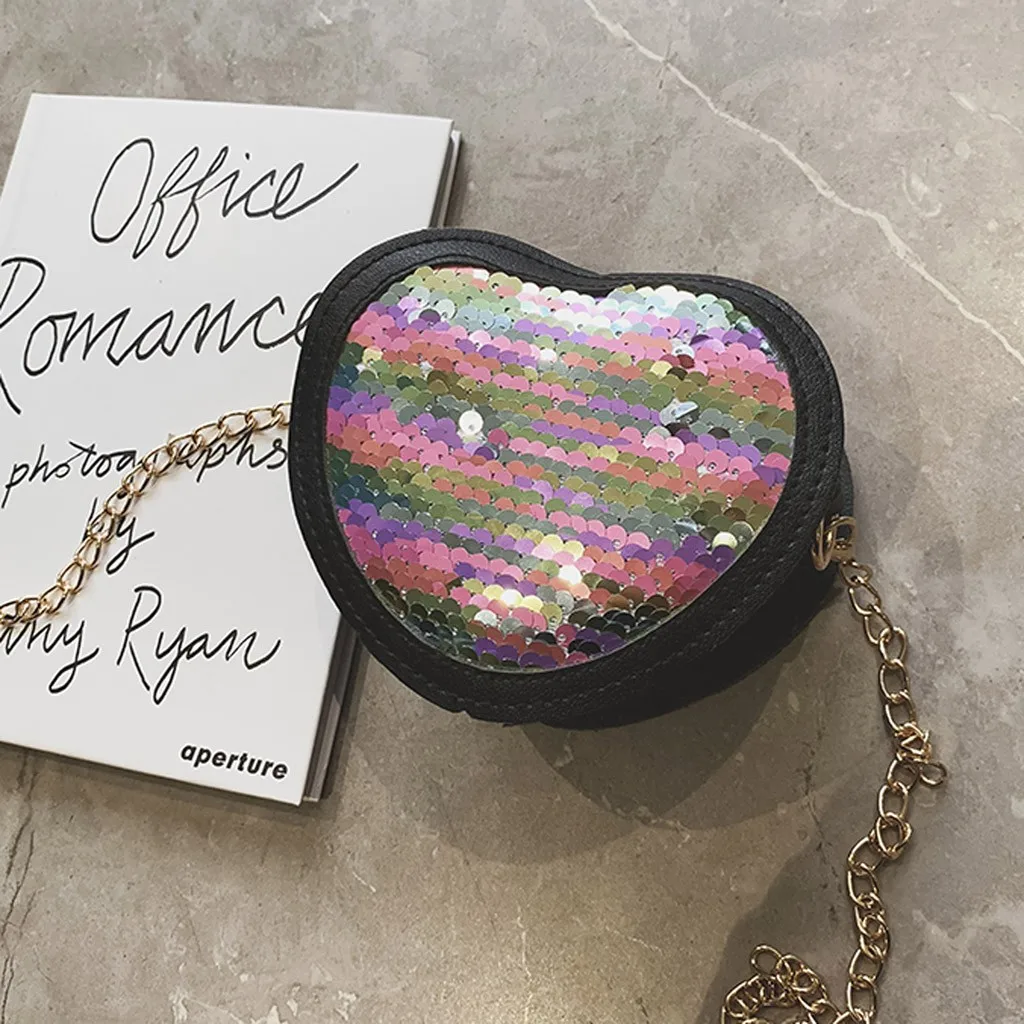 Женская цветная сумка на плечо с блестящей молнией в стиле ретро маленькая