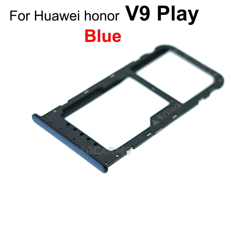 Держатель слота для Sim-карты Aocarmo Huawei Honor V9 Play запасные части |