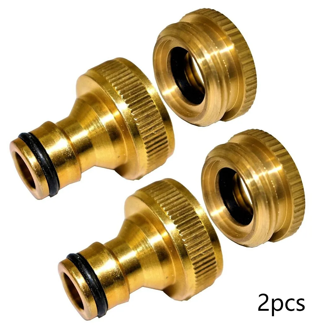 

2pcs Thread Connector 3/4\\\" 4*3cm Adapter Adaptor Connected Fitting HOSE