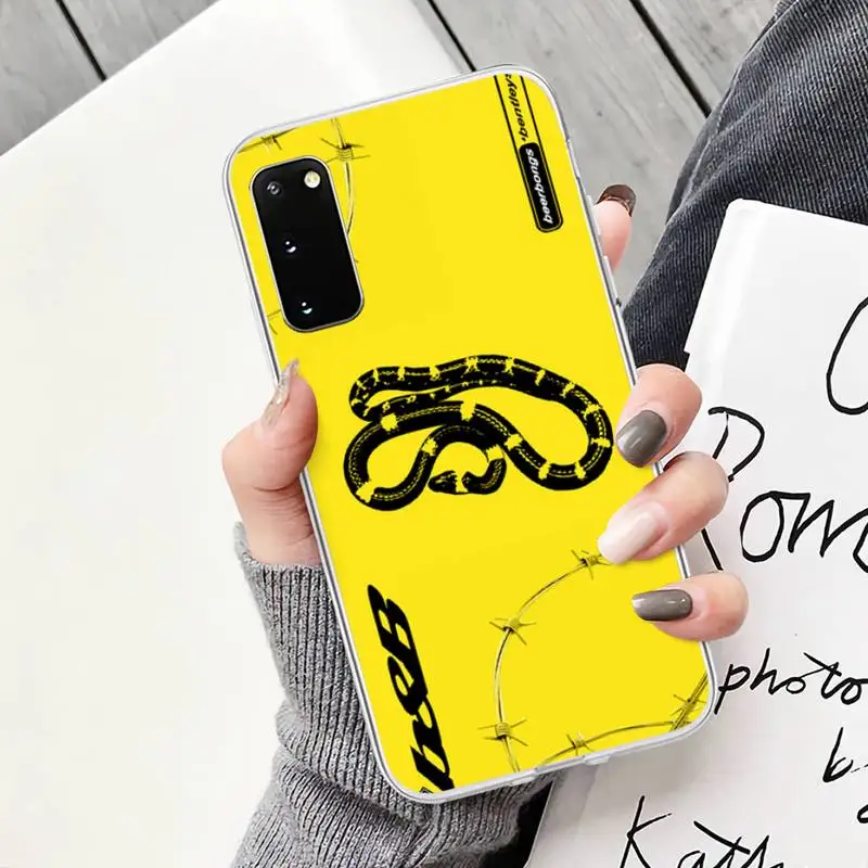 Чехол для телефона Post Malone Beerbongs Samsung Galaxy S8 S9 S10 Plus S10E S20FE A71 A51 A21S прозрачный