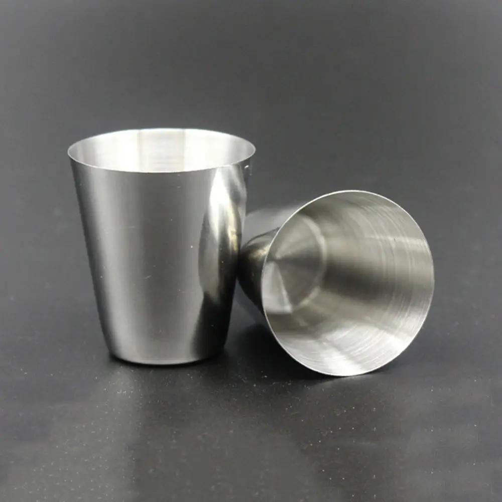 4 шт. мини стаканы из нержавеющей стали|Наборы для бара| |