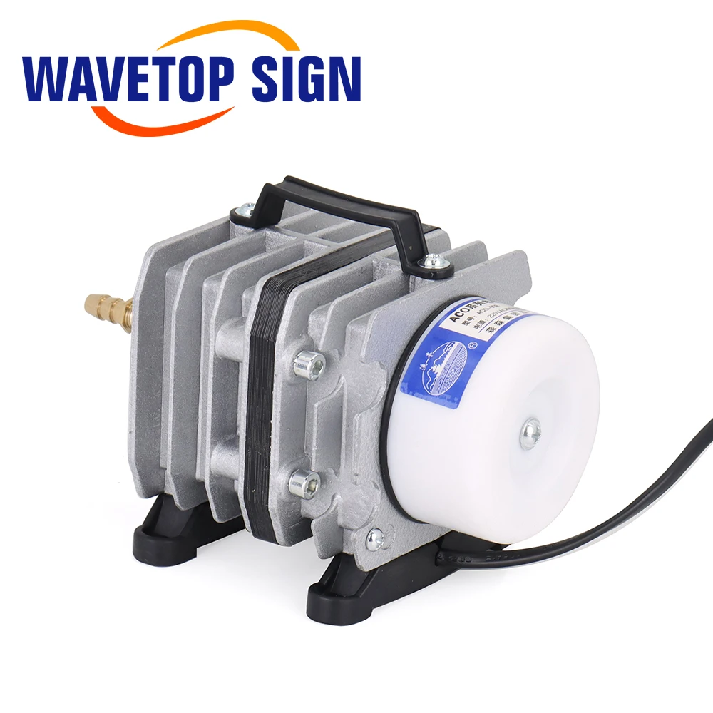 WaveTopSign 35W ACO-002 Air Compressor 40L/Min Electrical Magnetic Pump for CO2 Laser Engraving and Cutting Machine |